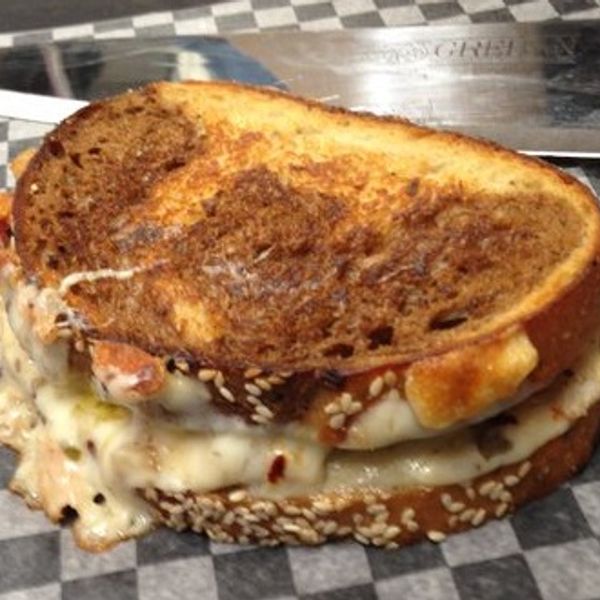 Crab grilled cheese